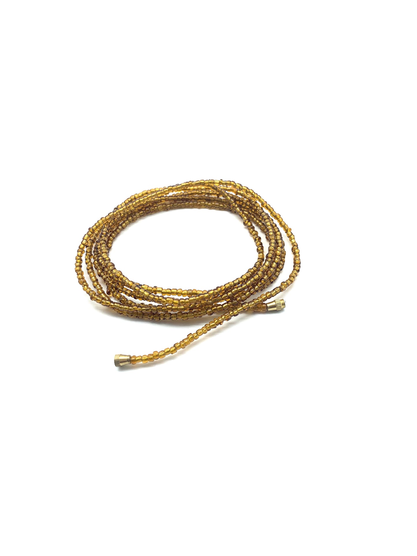 Hazel & Gold! African Waist Beads / Necklace / Bracelet / Anklet