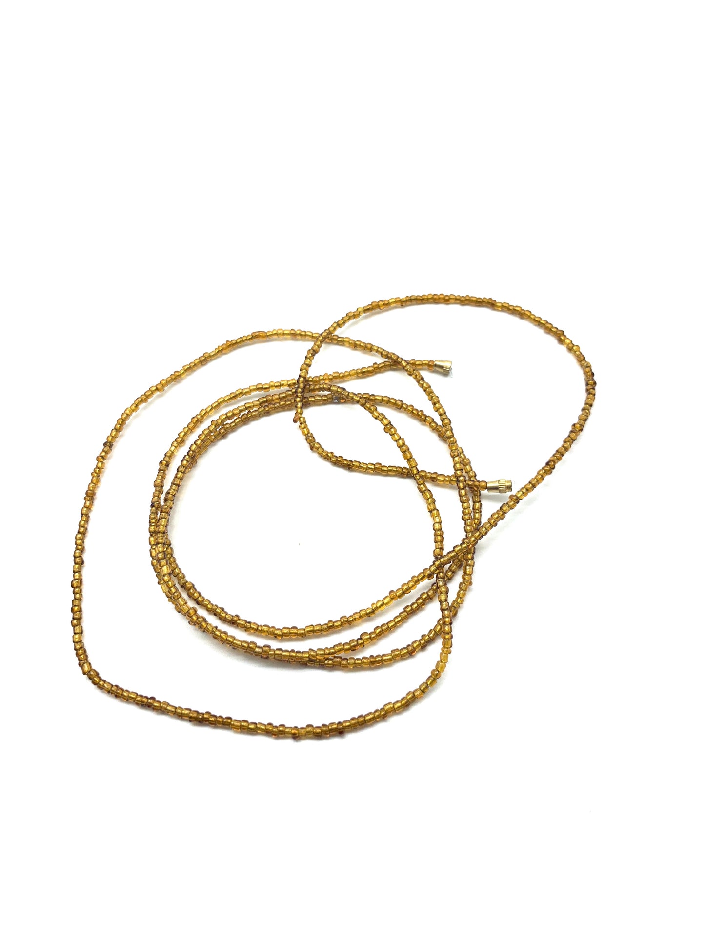 Hazel & Gold! African Waist Beads / Necklace / Bracelet / Anklet