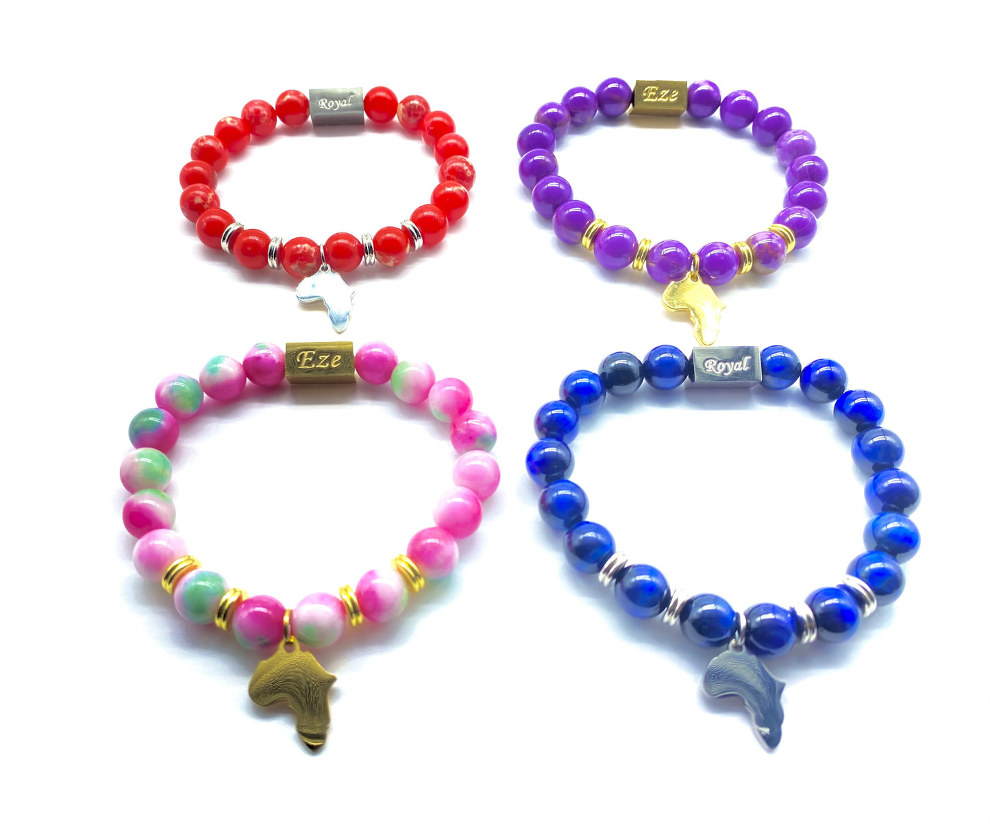 New Color Arrivals "One Africa" Bracelets