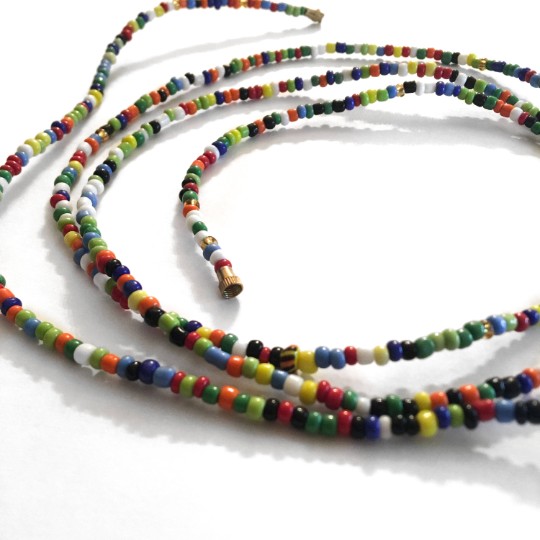 Thick Multi Color! African Waist Beads- African Jewelry, Waist Beads, Belly Chain, Belly Chains - ShopEzeFashionn