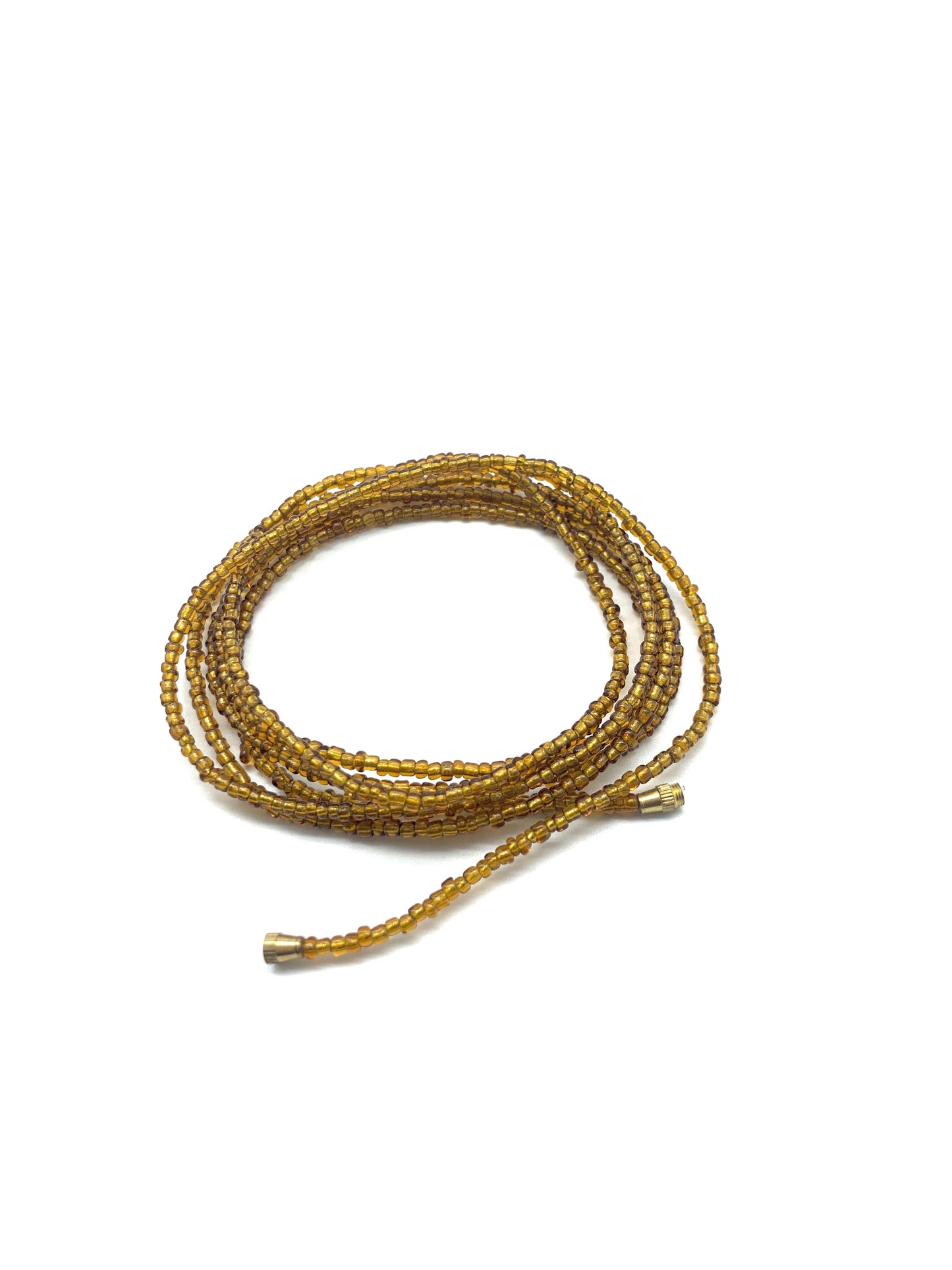 Hazel & Gold! African Waist Beads / Necklace / Bracelet / Anklet