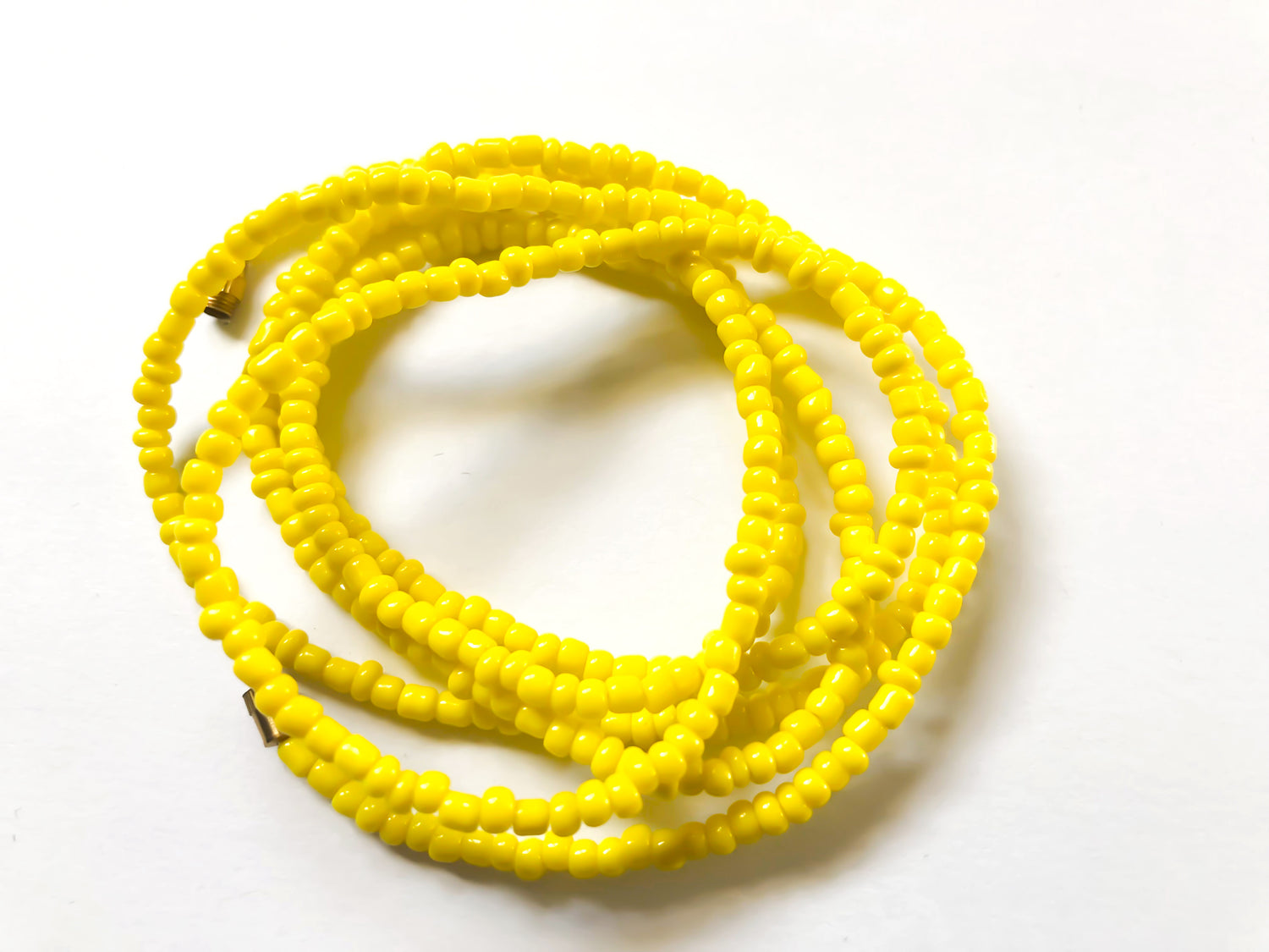 Yellow! African Waist Beads- African Jewelry, Waist Beads, Belly Chain, Belly Chains, Belly Beads - ShopEzeFashionn